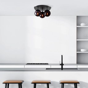 Chandelier Well – Preto – 37 x 44 x 25 cm