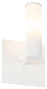 Candeeiro de parede de casa de banho moderno branco IP44 - Banheira Moderno