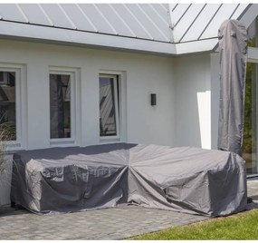 Cobertura para lounge de exterior 255x255x70 cm cinzento