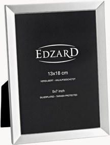 Moldura para fotos banhada a prata Livorno