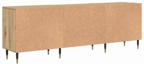 Gabinete para TV carvalho artisiano 150 x 30 x 50 cm