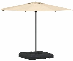 Conjunto de Base de Guarda-chuva de 2 Peças: 110 kg de Areia ou 70 kg