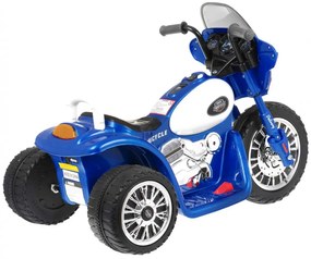 Mota elétrica para crianças 6V, Chopper, 1,5 a 4 anos Azul