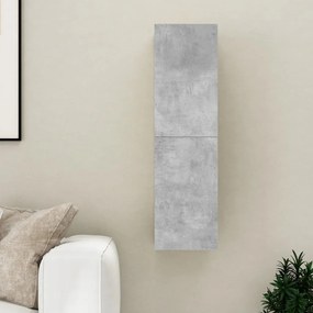 Móvel de TV 30,5x30x110 cm derivados madeira cinzento cimento