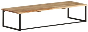 Cabide com bordas vivas 100x35x22 cm madeira de acácia maciça