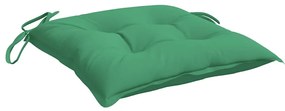 Almofadões para móveis de paletes 2 pcs tecido oxford verde