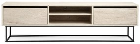 Móvel TV Escape – Travertine Black – 180x50x40 cm