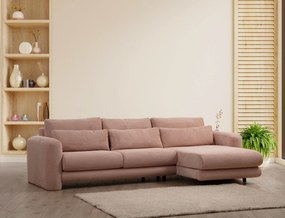 Sofá de Canto Lily – Rosa – 290 x 165 cm