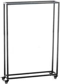Suporte para lenha Hetta 25 x 80 x 150 cm Preto