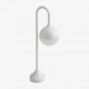 Baliza Led De Exterior Em Alumínio Uveron Branco - Sklum