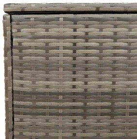 Caixa para almofadões de exterior 100x55x55,5 cm vime PE
