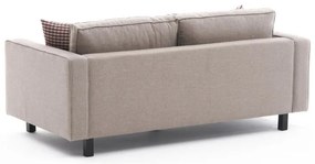 Sofá de 2 Lugares Kale – Creme – 180 cm x 83 cm x 91 cm
