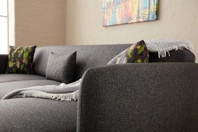 Sofá-Cama de Canto Venus – Antracite – 265x80x163 cm