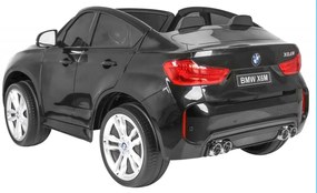 Carro elétrico para Crianças 12V 2 Lugares BMW X6 XXL Preto