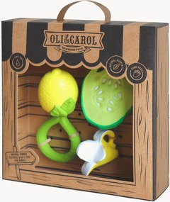 Mordedores para bebé com guizo Newborn, conjunto de 3