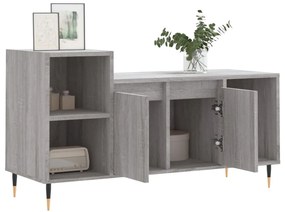 Móvel de TV 100x35x55 cm derivados de madeira cinzento sonoma