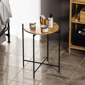 Mesa de Centro Shb-004 – Preto Natural – 46x56x46 cm | Tribo Home
