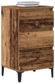 Cabideiro vidaXL Madeira Velha 40x35x70 cm Madeira de Engenharia
