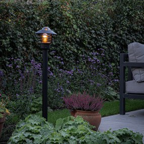 Candeeiro de exterior moderno preto 100 cm IP44 - Prato