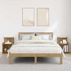 vidaXL Criados-mudos - 2 pcs Carvalho Artisan, 40 x 35 x 60 cm, feitos de madeira de engenharia