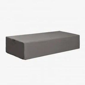 Capa Protetora Para Espreguiçadeira Otley Cinza Antracite & 220 X 95 Cm - Sklum