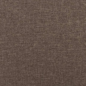 Sofá-cama 2 lugares c/ duas almofadas tecido cinza-acastanhado