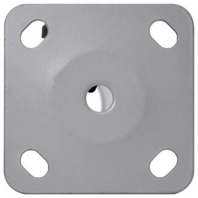 Base de guarda-sol para poste de Ø32/34/38 mm aço prateado