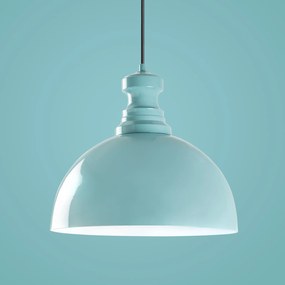 Candeeiro de Teto Kure – Turquesa – Ø40 h:37 cm