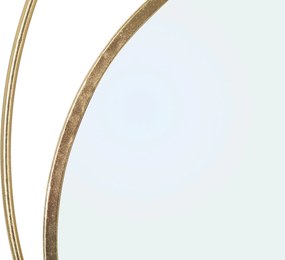 ESPELHO DE PAREDE PLANET 90X3X83 CM DOURADO