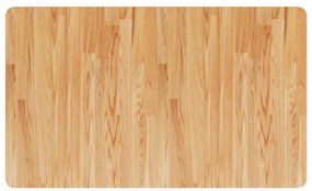 Bancada p/ WC 100x60x2,5 cm madeira tratada castanho-claro