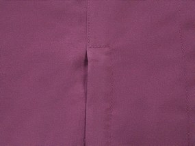 Pufe almofada roxo 140 x 180 cm FUZZY Beliani