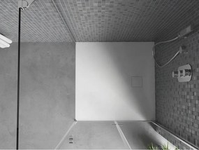 Mexen Bert base de duche quadrada SMC 80 x 80 cm, branco - 4K108080