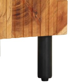 Armário de Banheiro vidaXL 38x33,5x58 cm Madeira Sólida de Acácia