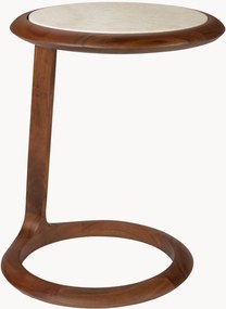 Mesa de apoio em travertino Doppio