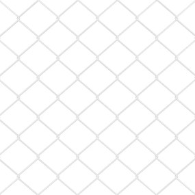 Conjunto de Postes de Cerca Prateado 0.6 x 10 m Aço galvanizado