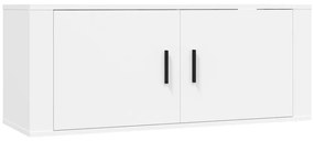 Móveis de TV de parede 3 pcs 100x34,5x40 cm branco