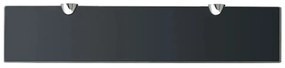 Prateleira flutuante vidro 50x10 cm 8 mm