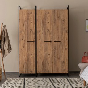 Guarda-roupa Dynamic – Pinho Atlântico – 104x225x52 cm