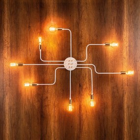 Candeeiro de Teto Truva – Branco – 140 cm