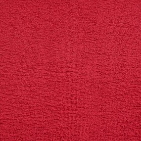 Toalhas de banho 2 pcs 100x150 cm 360 gsm 100% algodão vermelho