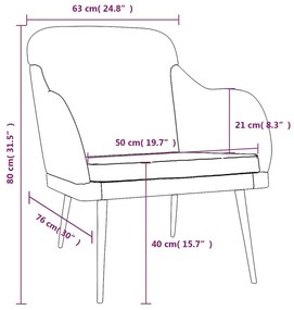 Cadeirão Matteo em Veludo - Cinzento Escuro - Design Nórdico