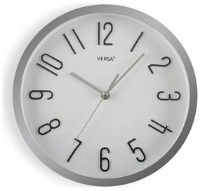 Relógio de Parede Versa Plástico (4,6 X 30 X 30 cm)