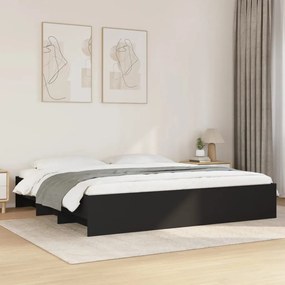 vidaXL Estrutura de cama sem colchão 180x200 cm derivados de madeira
