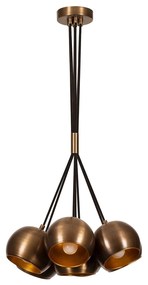 Chandelier Sivani – Vintage – 45 cm de diâmetro x 108 cm de altura