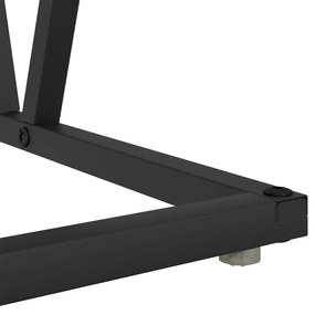 Mesa de Centro Carvalho Sonoma 100x50x40 cm Feita de Madeira Engenheir