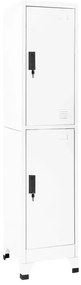vidaXL Cacifo 38x45x180 cm aço branco