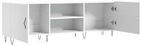Móvel para TV 150x30x50 cm derivados de madeira branco