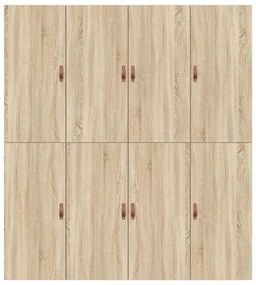 Estrado de Cama em Carvalho Sonoma 200x200 cm
