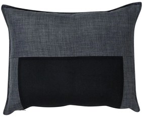 Sofá de canto de 3 lugares em tecido cinzento escuro ELVENES Beliani