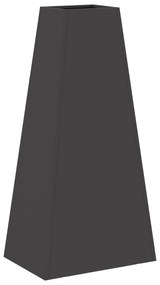 Fogo de Vila XL Preto 50x35x100 cm Aço